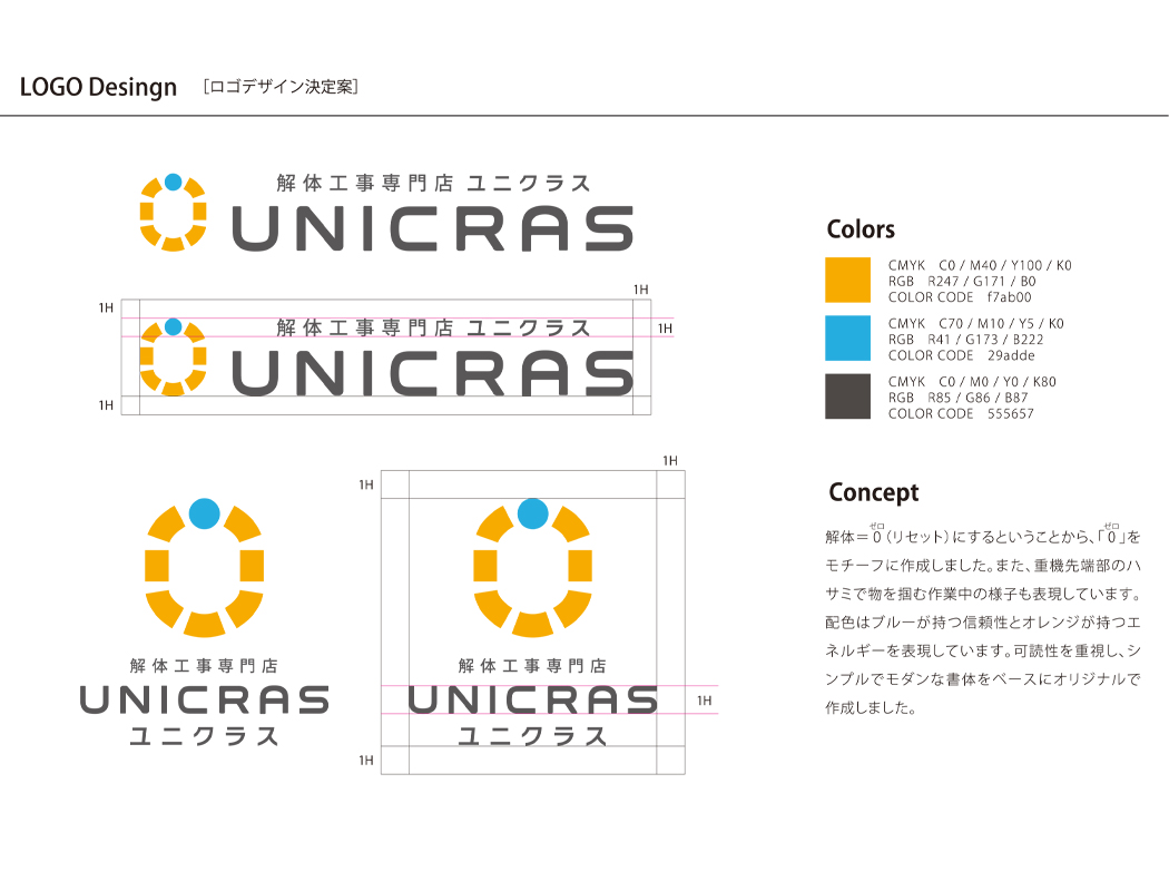 UNICRAS様 サイトイメージ